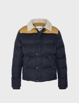 Cazadora Schott Hills Navy/Ochre