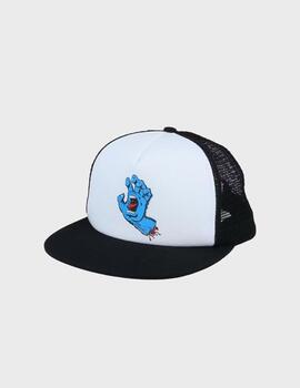 Gorra Santa Cruz Classic Hand Mesh WhiteBlack