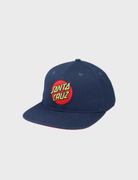 Gorra Santa Cruz Classic Dot Snapback DarkNavy
