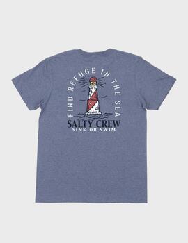 Camiseta Salty Crew Outerbanks Standard NavyHeath