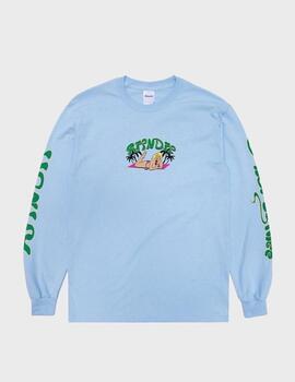 Camiseta Ripndip L/S Nerm Rider Azul
