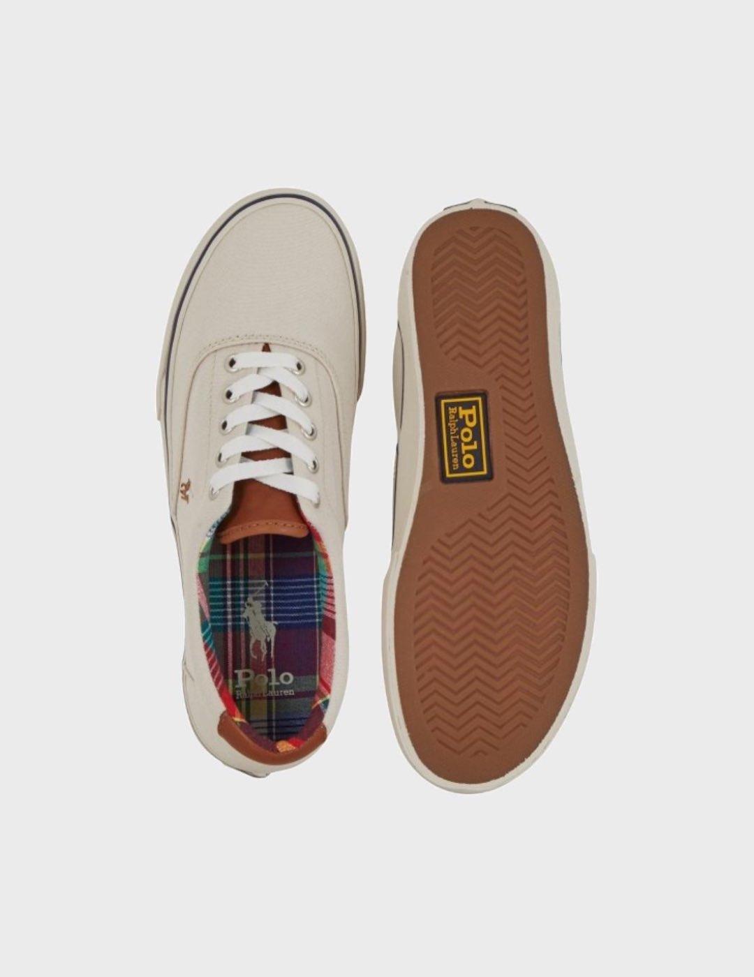 Zapatillas Polo Ralph Lauren Keaton Pony SkLtl Beige