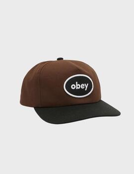 Gorra Obey Dom 5 Panel SepiaMulti