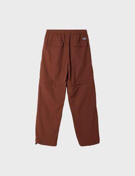 Pantalón Obey Mash Up Zip Off Sepia