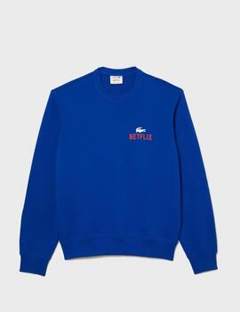 Sudadera Lacoste x Netflix SH7717-00 JQ0Navy