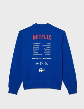 Sudadera Lacoste x Netflix SH7717-00 JQ0Navy