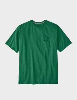 Camiseta Patagonia M´s Boardshort Logo Pocket  GatherGreen