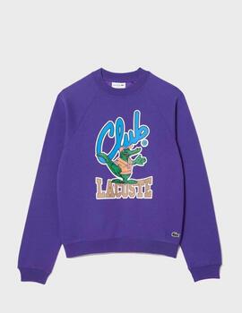 Sudadera Lacoste SH1536 VioletSNI
