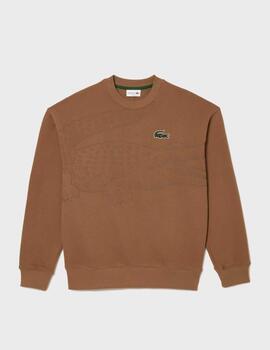 Sudadera Lacoste SH8248-00 SixMarrón