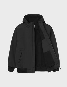 Cazadora Carhartt WIP Hooded Sail Jacket Black