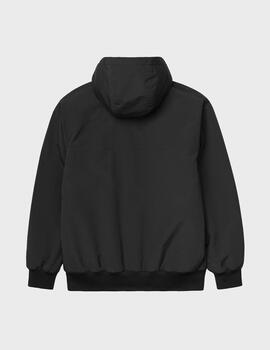 Cazadora Carhartt WIP Hooded Sail Jacket Black