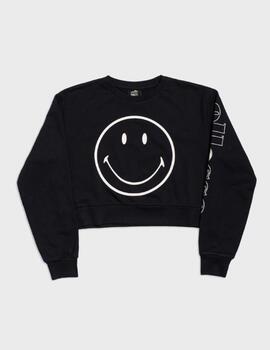 Sudadera Ellese Viareggio Crop Black