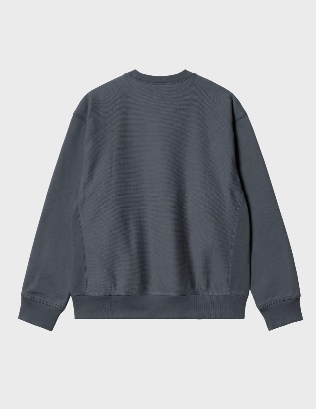 Sudadera Carhartt WIP American Script Sweat Zeus