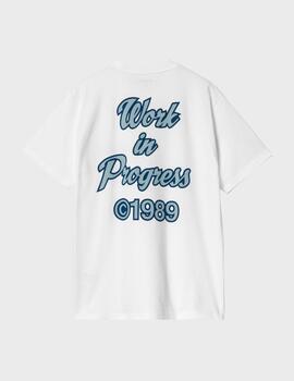 Camiseta Carhartt WIP S/S Spill White