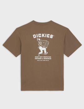 Camisetav Dickies Builder Tee SS Mushroom