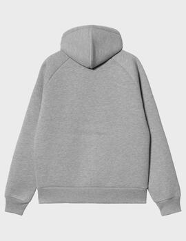 Chaqueta Carhartt WIP Car-Lux Hooded Grey Heather/Grey