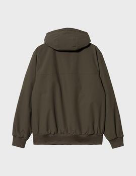 Cazadora Carhartt Wip Hooded Sail Cypress/Black