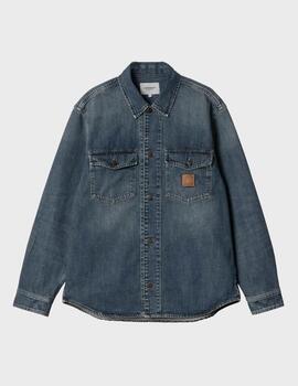 Cazadora Carhartt WIP Lincoln Shirt Jac Blue