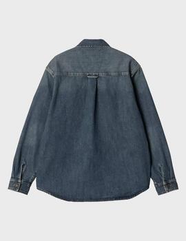 Cazadora Carhartt WIP Lincoln Shirt Jac Blue