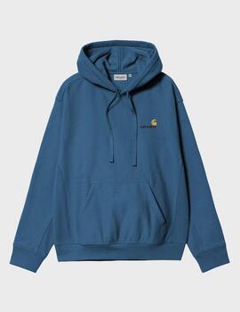 Sudadera Carhartt WIP American Script Sweat Sodalite