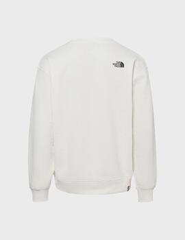 Sudadera The North Face U Axys Crew White Dune