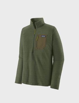 Polar Patagonia M´s R1 Air Zip Neck Green
