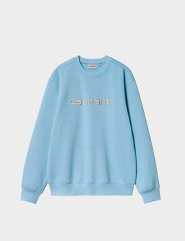 Sudadera Carhartt WIP Sweat Bluebird/ Fleur de sel