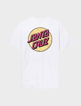 Camiseta Santa Cruz Wagon Dot Chest White