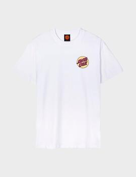 Camiseta Santa Cruz Wagon Dot Chest White