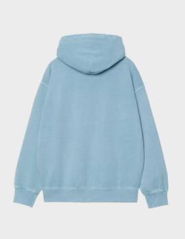 Sudadera Carhartt WIP Hooded Nelson Sweat Clay blu