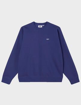 Sudadera Obey Further Wisdom Crew Skipper Blue
