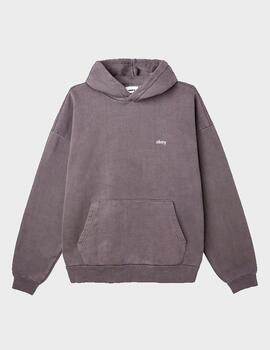 Sudadera Obey Lowercase Pigment Hood PigDigitalBla