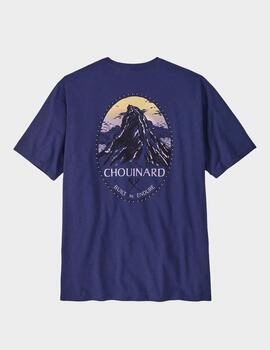 Camiseta Patagonia M´s Chouinard Crest Pocket