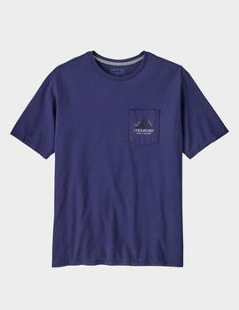 Camiseta Patagonia M´s Chouinard Crest Pocket