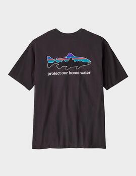 Camiseta Patagonia M´s Home Water Trout Organic T-