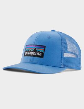 Gorra Patagonia P-6 Logo Trucker Hat Abundant Blue