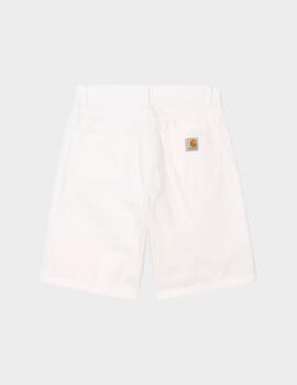 Pantalón Carhartt WIP Landon Short Off-White