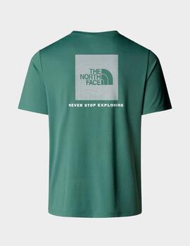 Camiseta The North Face M 24/7 Box NSE Duck Green