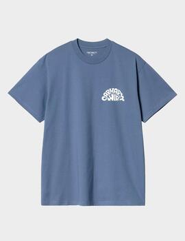 Camiseta Carhartt WIP S/S Jazzy T-shirt Blue iris/