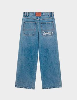 Pantalon Dickies Loose Wave Denim Rinsed Fade
