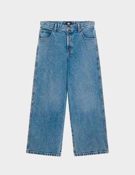 Pantalon Dickies Loose Wave Denim Rinsed Fade