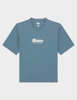 Camiseta Dickies Lewistown Embro Tee Stormy Weathe