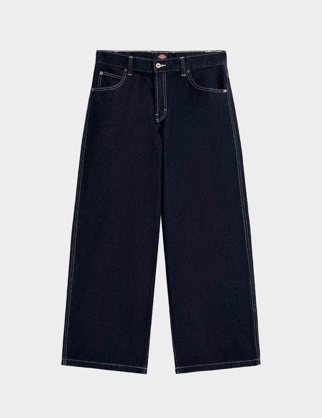 Pantalon Dickies Loose Wave Denim Rinsed