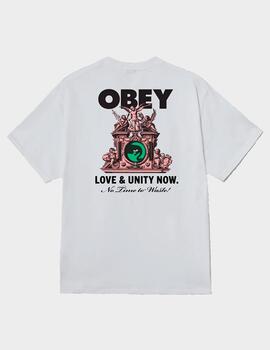 Camiseta Obey Love & Unity Now White