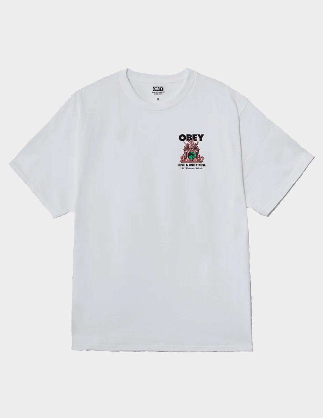 Camiseta Obey Love & Unity Now White