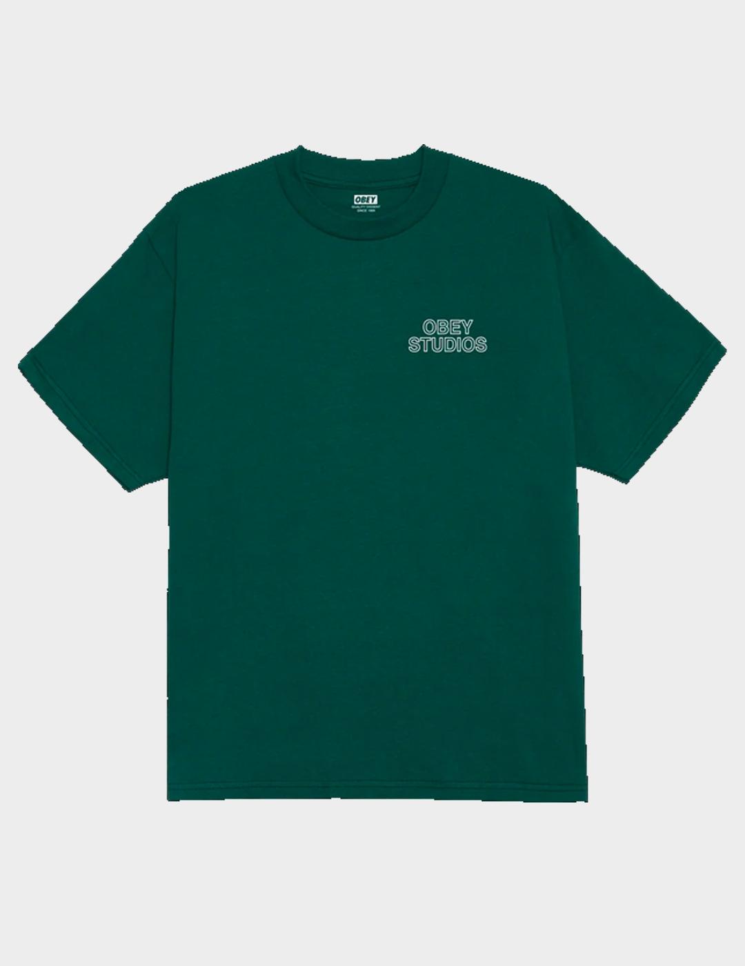 Camiseta Obey Studios Palette Rain Forest