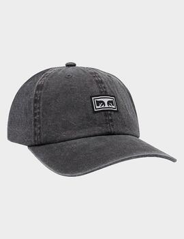 Gorra Obey Icon Eyes Pigment 6 Panel Pigment Black
