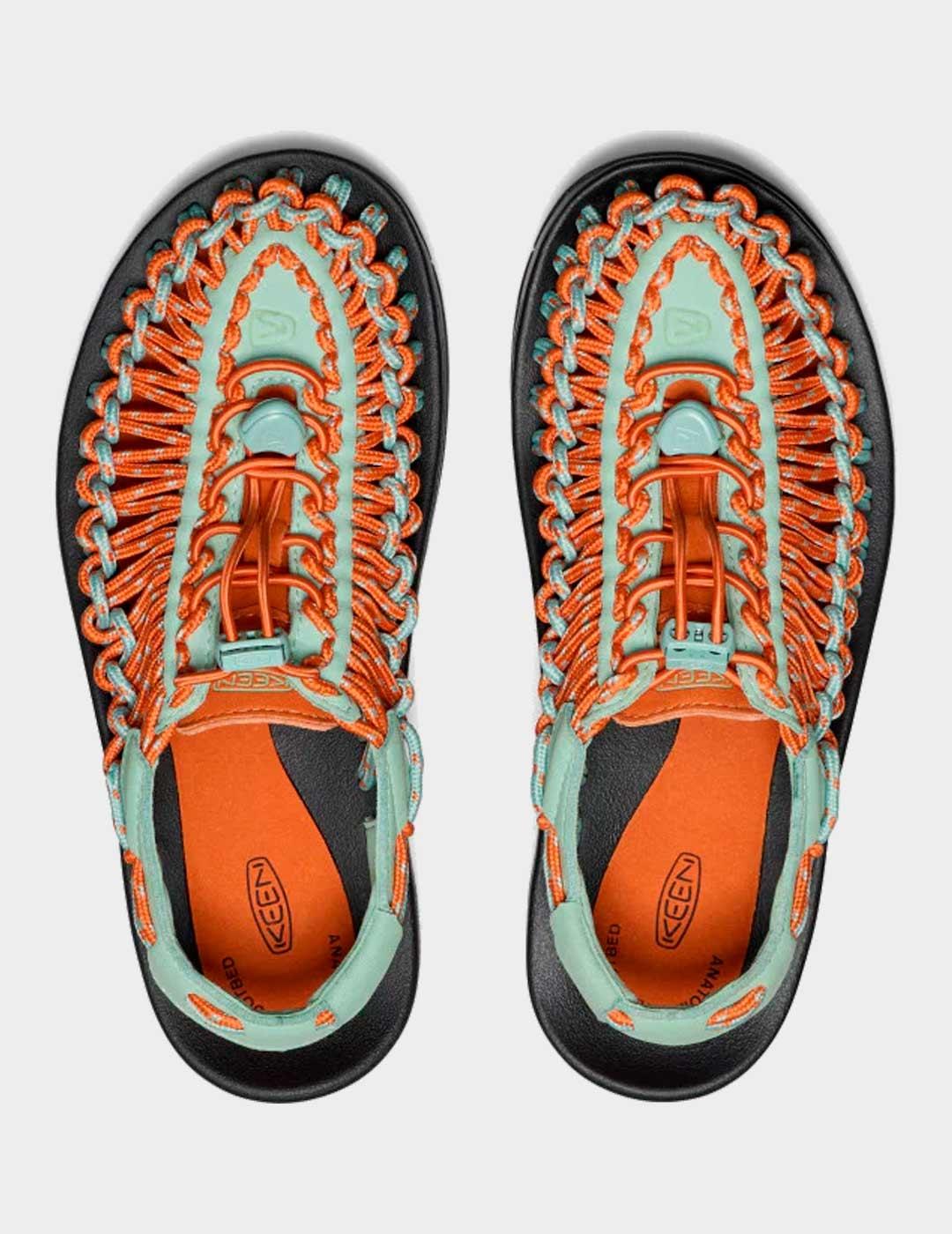 Zapatillas Keen Uneek Granite Green Gold Flame