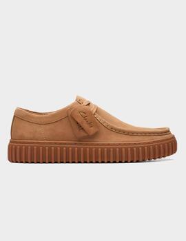 Zapatillas Clarks Torhill Lo Dark Sand Suede