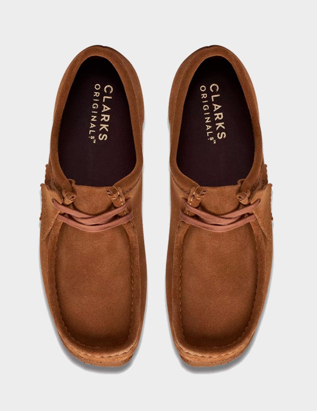 Zapatillas Clarks Wallabee Cola